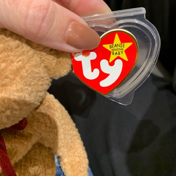 Rare Ty "Curly" Beanie Baby with multiple errors - Picture 3 of 8